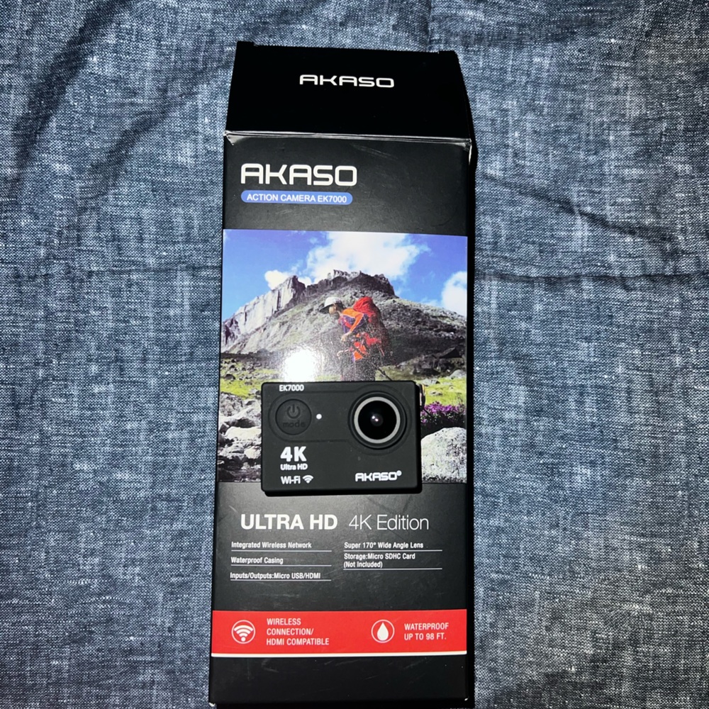 Brand New AKASO EK7000 Action Camera